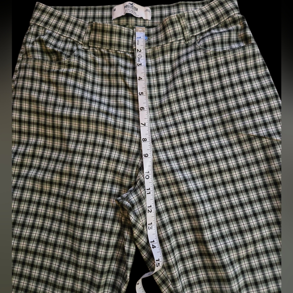 Black and White Plaid Pants - Picture 4 of 8